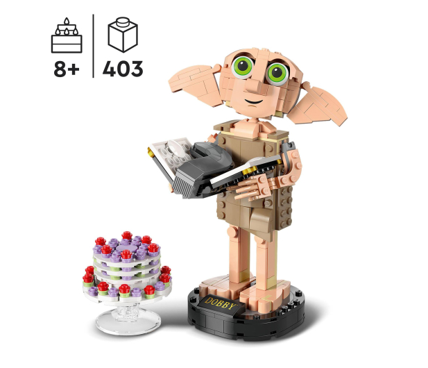 LEGO Harry Potter™ 76421 Skrzat domowy Zgredek™ - 1144513 - zdjęcie 2
